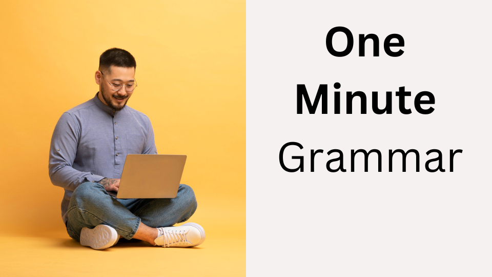 One Minute Grammar